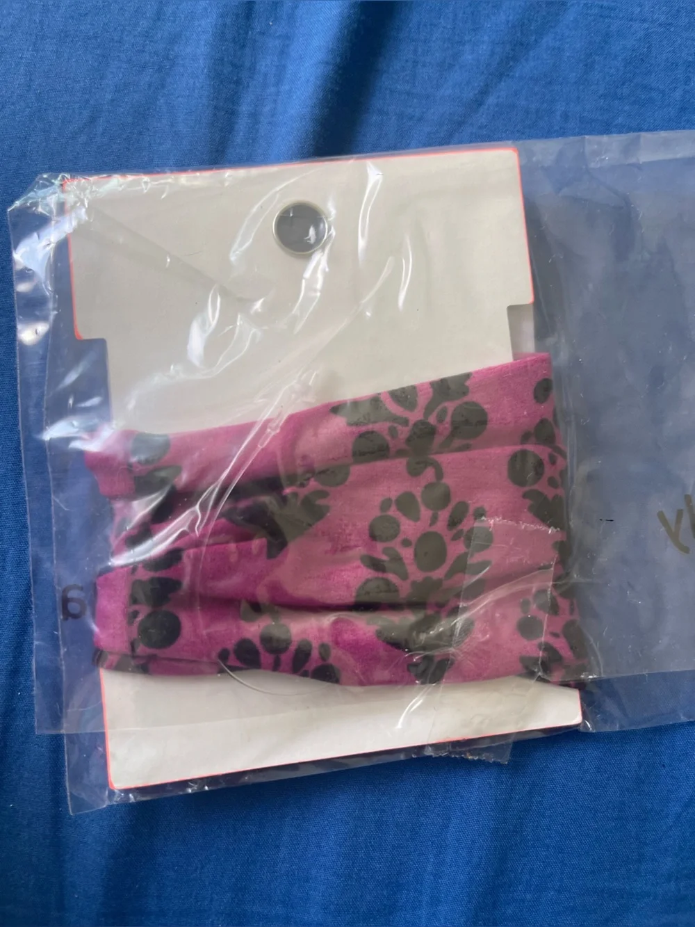 FP Movement by Free People Rumble Hair Tie Purple small logos NWT